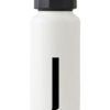 Botella isotérmica Arne Jacobsen - 500 ml - Letra J Cartas de diseño blanco Arne Jacobsen