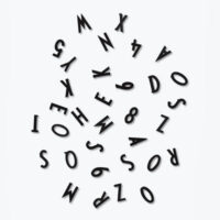 Set Figuren und Buchstaben Klein - von Arne Jacobsen / Für Lochtafel Design Letters Black Design Letters Arne Jacobsen