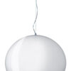 Lámpara de suspensión FL / Y - Ø 52 cm Blanco mate brillante Kartell Ferruccio Laviani 1