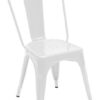 Ein weißer Stuhl Tolix Xavier Pauchard 1