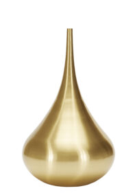 Vessel Drop Vase Drop Ø 55 x H 96 cm Brass Tom Dixon Tom Dixon
