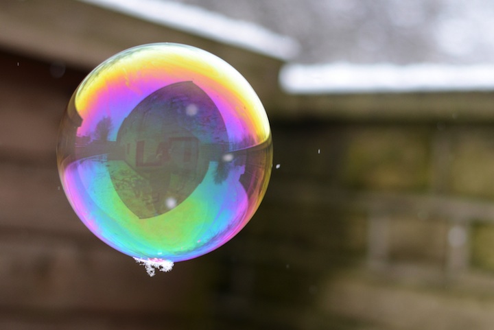 Richard Heeksl mágicas Reflexiones sobre las burbujas de jabón-11