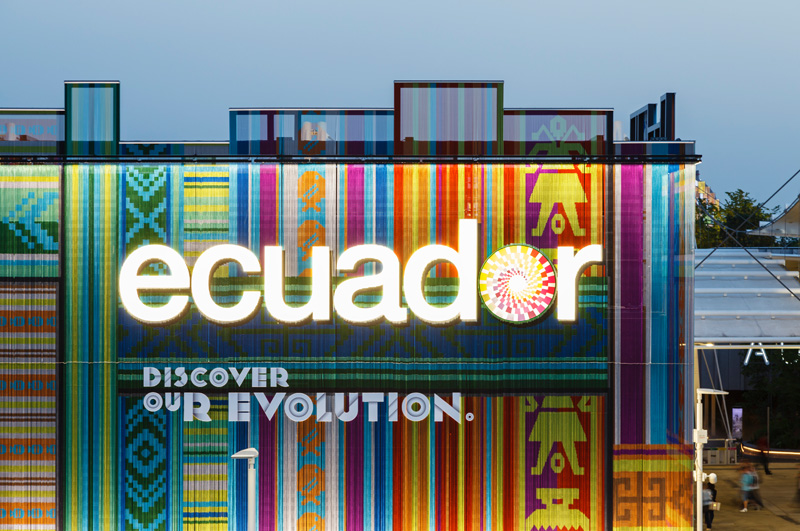 Ekvadoras paviljonas "Expo Milano