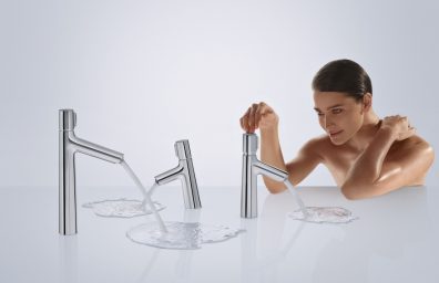 Hansgrohe Talis S Select is available in different heights according to use