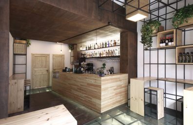 Cafeteria Lounge Bar Ai Richter in Palermo, von Studio DIDEA