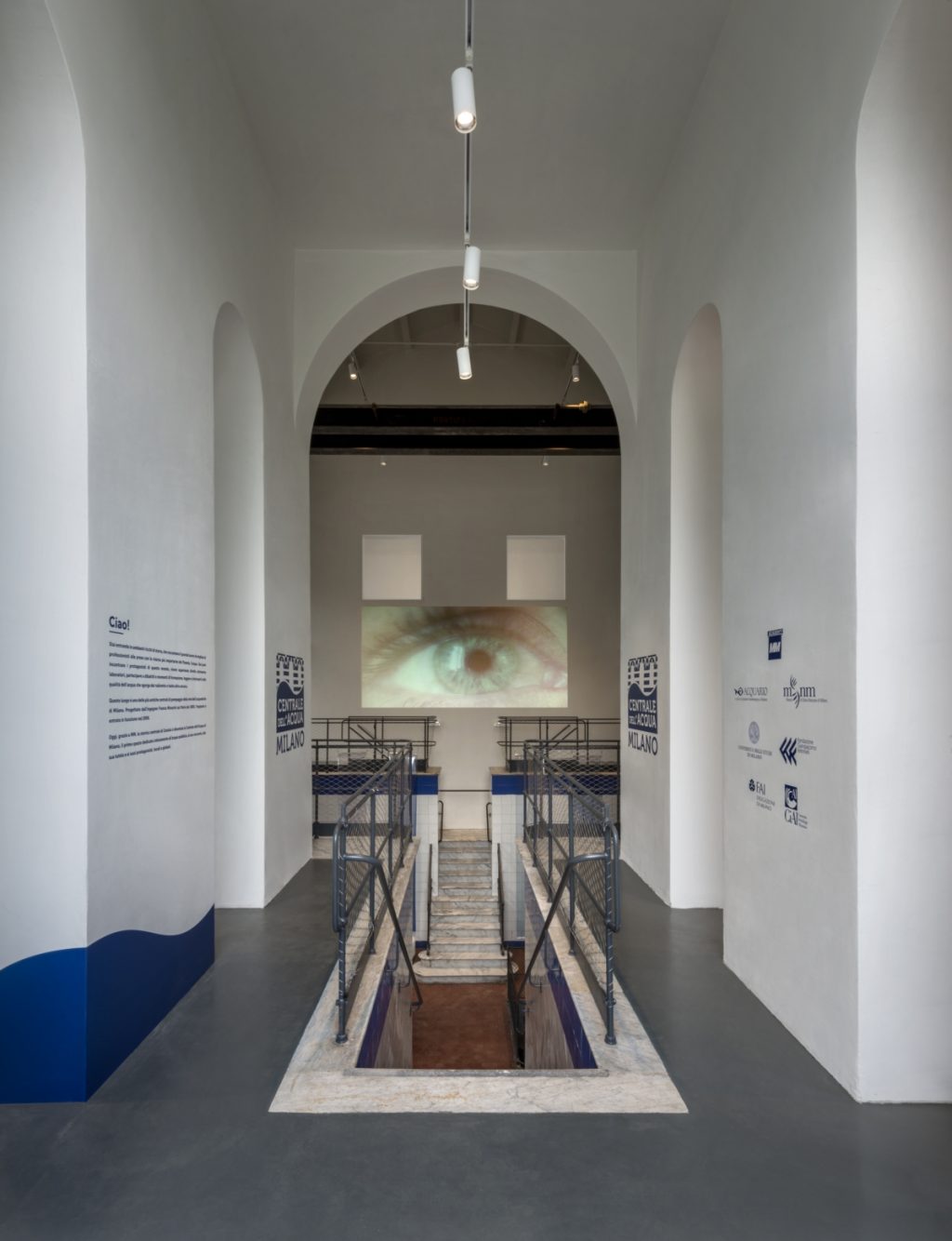 Zentrum des Mailänder Wassers